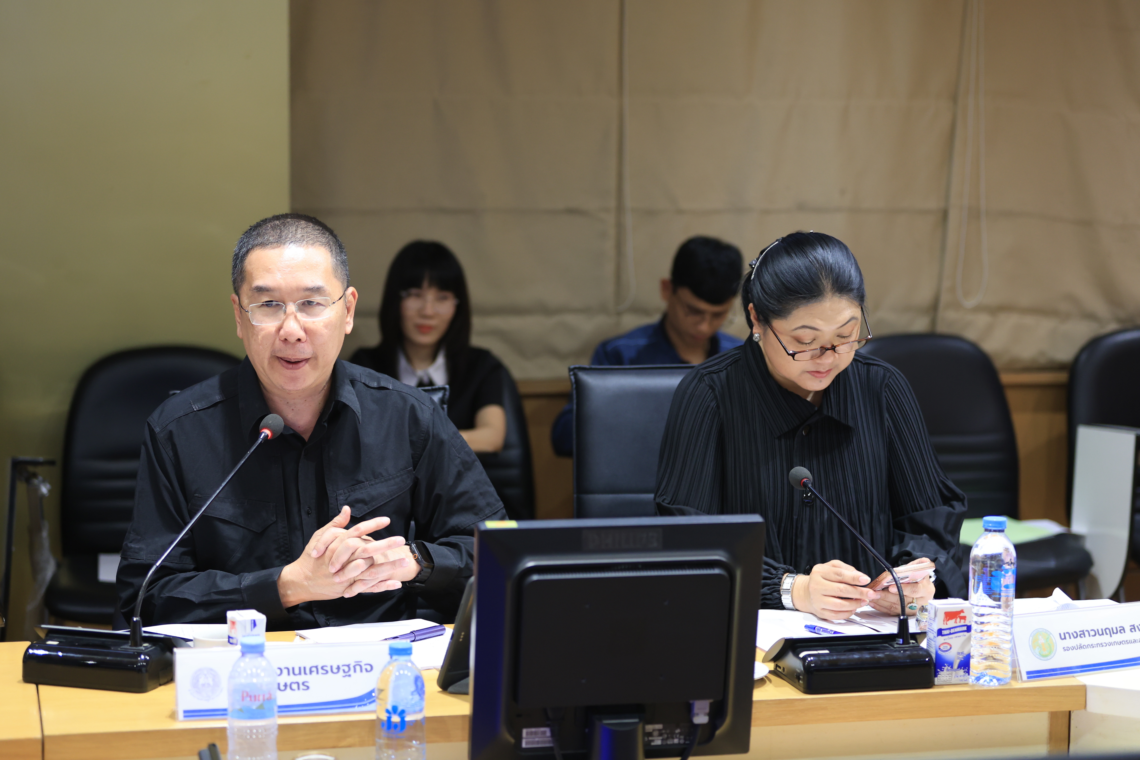 title - ส.ป.ก. ร่วมประชุมหารือแนวทางการรับมือผลกระทบจากสถานการณ์การสู้รบในภูมิภาคตะวันออกกลาง